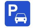 Parking sign