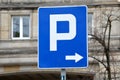 Parking sign Royalty Free Stock Photo