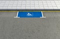 Parking Space Paraplegic Royalty Free Stock Photo