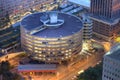 Parking structure in Lyon, France Royalty Free Stock Photo