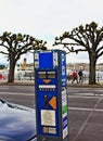 Parking ticket machine Geneva