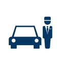 Parking valet icon