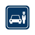 Parking valet icon