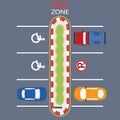 Parking Zone design.