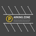 Parking zone mockup