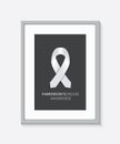 Parkinsons disease awareness frame