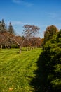 Parkland of the botanical gardens maintained well , Niagara Falls, ON, Canada Royalty Free Stock Photo