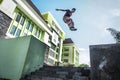 Parkour Jumping Royalty Free Stock Photo