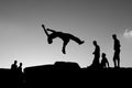 Parkour sports Royalty Free Stock Photo