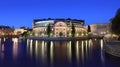 Parlament building in Stockholm Royalty Free Stock Photo