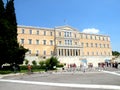 Parliament of Athens, Greece. Royalty Free Stock Photo