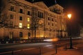 Parliament building of Berlin city at night