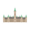 Parliament Building As A National Canadian Culture skyline Symbol