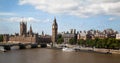 Parliament Building and Big Ben London England Royalty Free Stock Photo