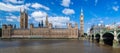 Parliament Building and Big Ben London England Royalty Free Stock Photo