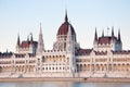 The Parliament Building in Budapest, capital of Hungary