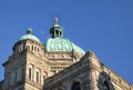 Parliament Building Detail, Victoria, BC Royalty Free Stock Photo