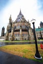 Parliament building in Ottawa