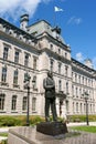 Parliament building in Quebec City, Canada Royalty Free Stock Photo