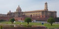 The Parliament Building of New Delhi, India