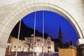 Parliament building and Vaduz Cathedral Royalty Free Stock Photo