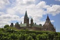 Parliament Buildings and Library, Ottawa Royalty Free Stock Photo