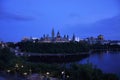 Parliament Buildings and Library, Ottawa Royalty Free Stock Photo