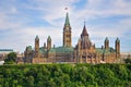 Parliament Buildings and Library, Ottawa, Canada Royalty Free Stock Photo