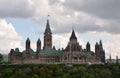 Parliament Buildings and Library, Ottawa Royalty Free Stock Photo