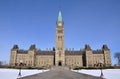 Parliament Buildings winter view, Ottawa, Canada