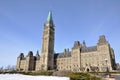 Parliament Buildings winter view, Ottawa, Canada