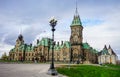 Parliament of Canada building in Ottawa Royalty Free Stock Photo