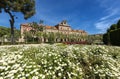 Parliament of Catalonia building within Ciutadella Park at Barcelona, Spain. Royalty Free Stock Photo