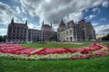 Parliament garden, Budapest Royalty Free Stock Photo