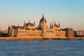 Parliament Hall in Budapest Royalty Free Stock Photo