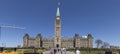 Parliament Hill building in Ottawa, Canada Royalty Free Stock Photo