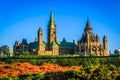 Parliament Hill, Ottawa, Canada Royalty Free Stock Photo