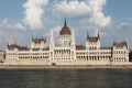 Parliament house in Budapest. Facade front view