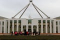 Parliament House Canberra facade