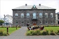 The Parliament House in Reykjavik, Iceland