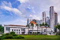 Parliament House of Singapore at Parliament Place, Singapore. Royalty Free Stock Photo