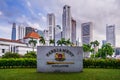 Parliament House of Singapore at Parliament Place, Singapore. Royalty Free Stock Photo