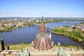 Parliament Library in Ottawa Royalty Free Stock Photo