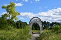 The Parliament of Reality, created by Icelandic artist, Olafur Eliasson, at Bard College, in Annandale-On-Hudson, New York Royalty Free Stock Photo