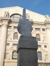 Parliament sculpture corruption milano milan the finger italy italia