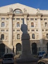 Parliament sculpture corruption milano milan the finger italy italia