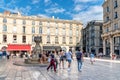 Parliament Square in historic city of Bordeaux