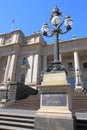 Historical building Parliament of Victoria Melbourne Royalty Free Stock Photo