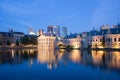 Parlimament and Skyline of The Hague in the Nether