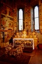 Interior detail Parma Cathedral, Italy Royalty Free Stock Photo